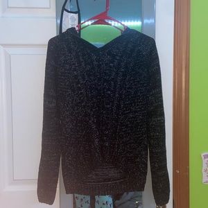 Kohl’s Hooded Black Sweatshirt